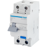 Дифференциальный автомат HAGER 1P+N 4,5kA C-25A 30mA AC AD875J